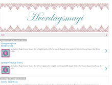 Tablet Screenshot of hverdagsmagi.com